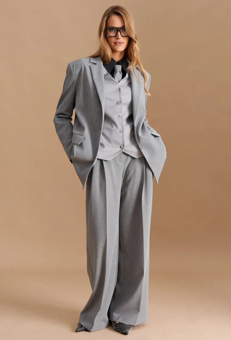 Trousers Elletto Life #2316 seryj