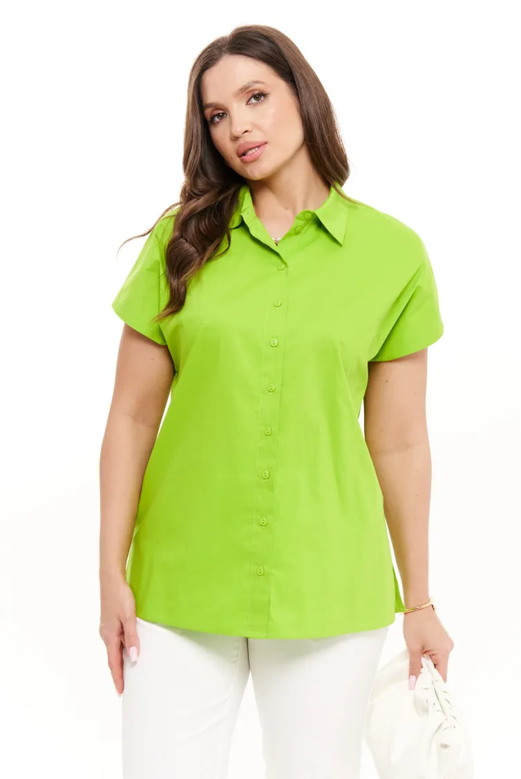 Blouse PND #81740 salatovyj
