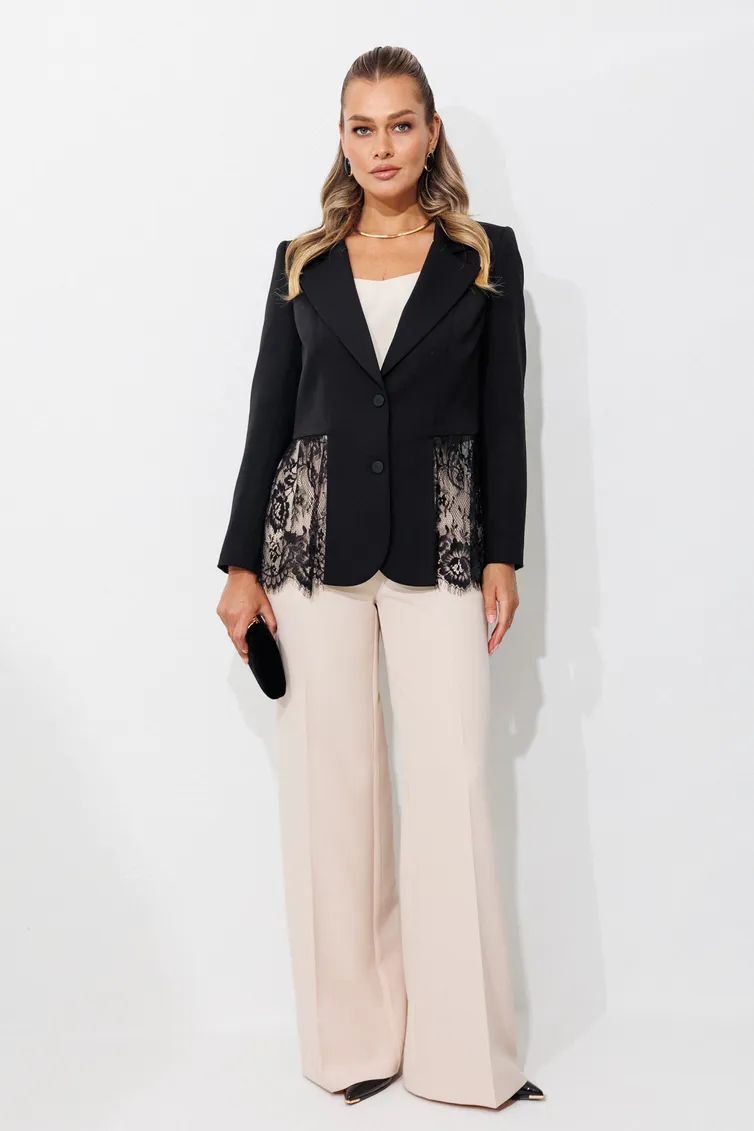 Suit Mubliz #355 chernyj+bezh