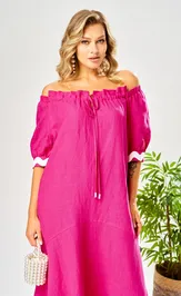 Платье Ava fashion М-212 фуксия