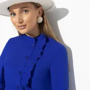 Bluzka CHARUTTI #Stilnyj benefis (extra blue)