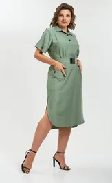 Dress Rishelie 0983 oliv