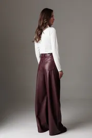 Spodnie Lyushe #4510 bordo