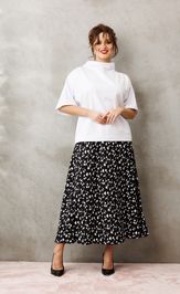 Комплект Anastasia 1316 бело-черный