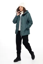 Kurtka Beautiful & Free #6096 petrol