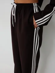 Spodnie V&N fashion #1052 shokolad