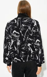 Jumper LAIKONY L-894-1 cherno-seryj