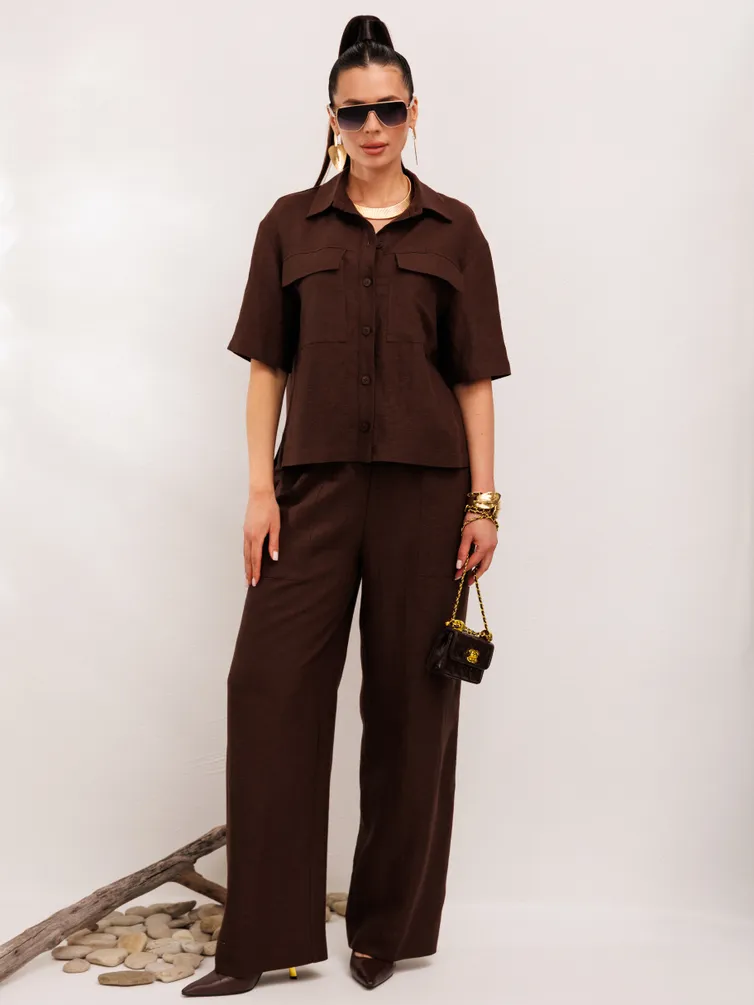 Костюм Galean Style арт. 982.1 коричневый