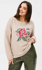 Jumper Ma Cherie 1128 bezhevyj