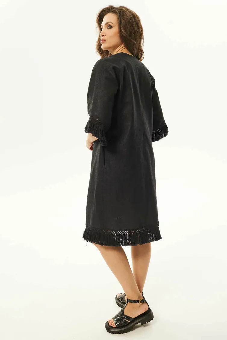 Dress MiSlana #S938 chernyj