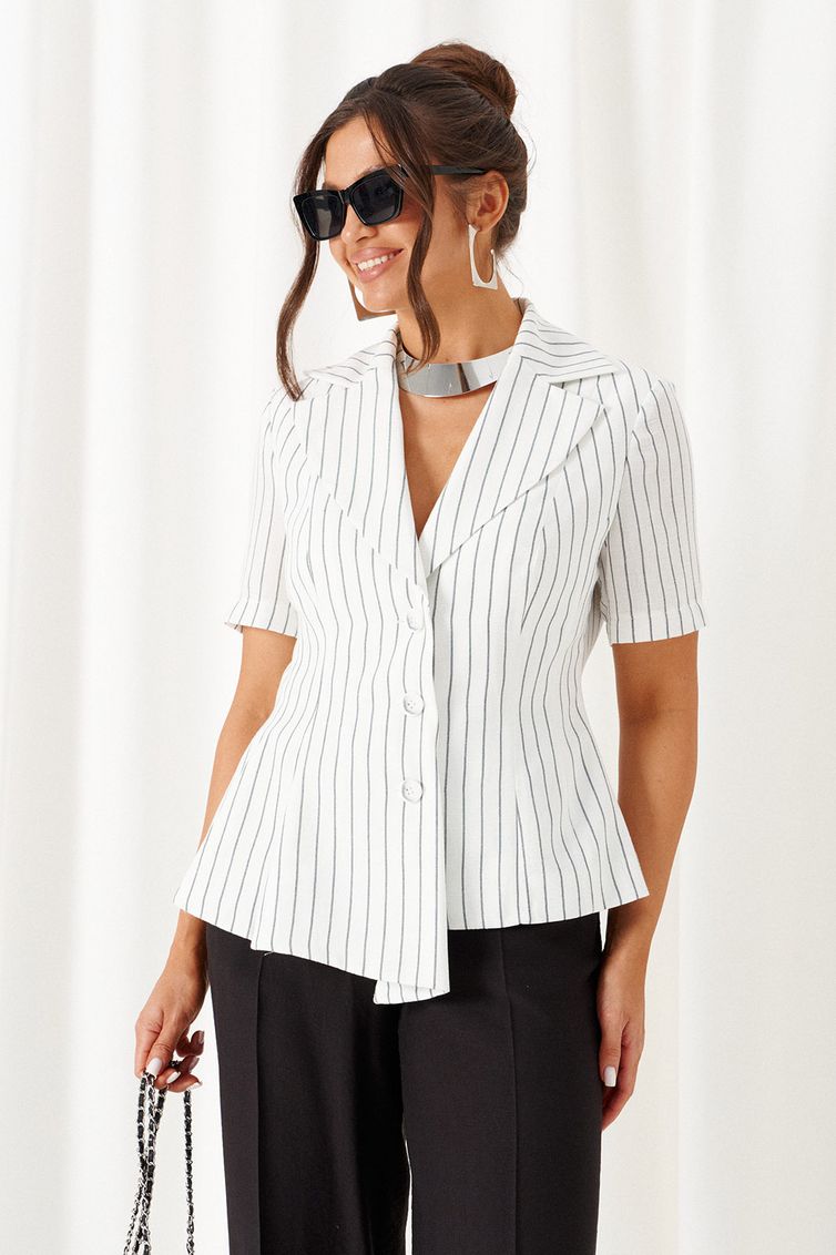 Костюм Beautiful & Free арт. 6445 бело-черный