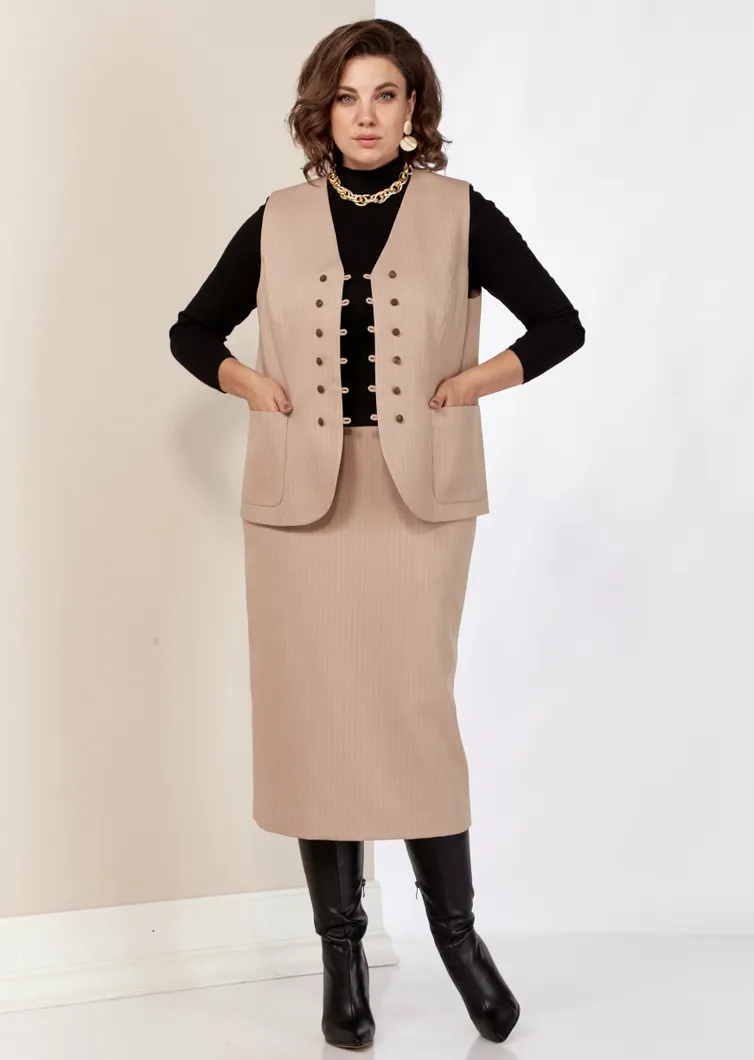 Garnitur Ava fashion #M-074.01 bezhevyj