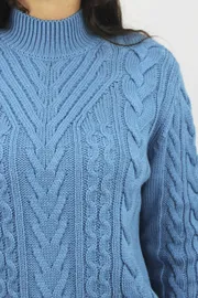 Sweter Polesie #S3695-22 2S5123-D43 atoll 158