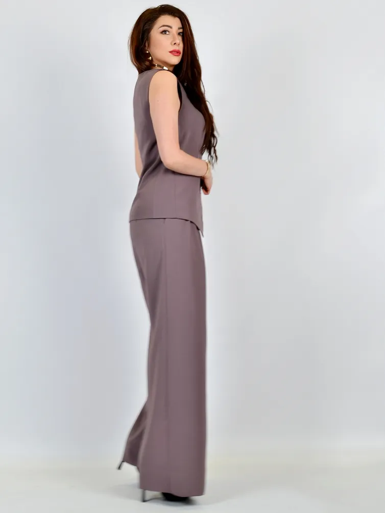 Waistcoat PATRICIA #01-5605 mokko