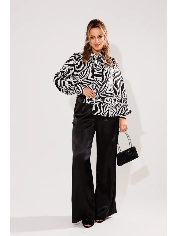 Bluzka Anelli Laurel #1428 belaya zebra