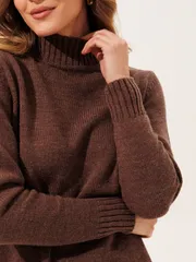Jumper Romgil #RV0506-ShE5 korichnevyj