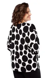 Blouson Abbi #4049 cherno-belyj