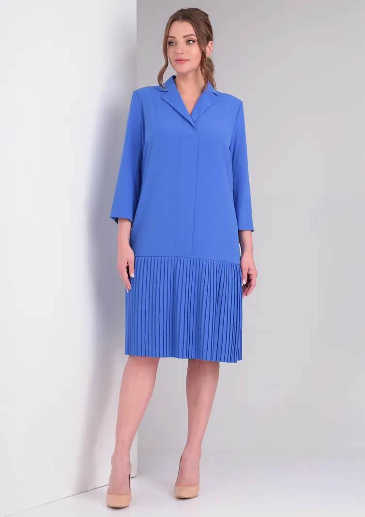 Sukienka Vilena-fashion #793 sinij