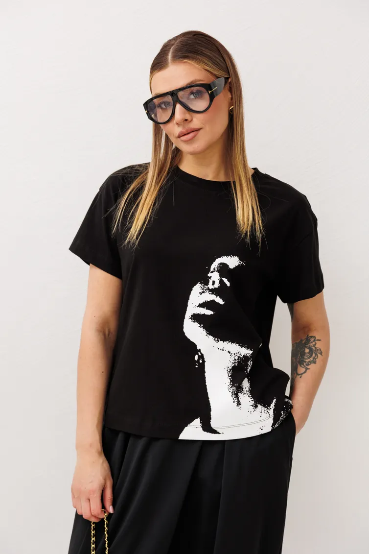 T-Shirt Fantazia Mod #5475 chernyj