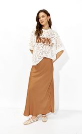 Блуза Люше 4351 коричневый