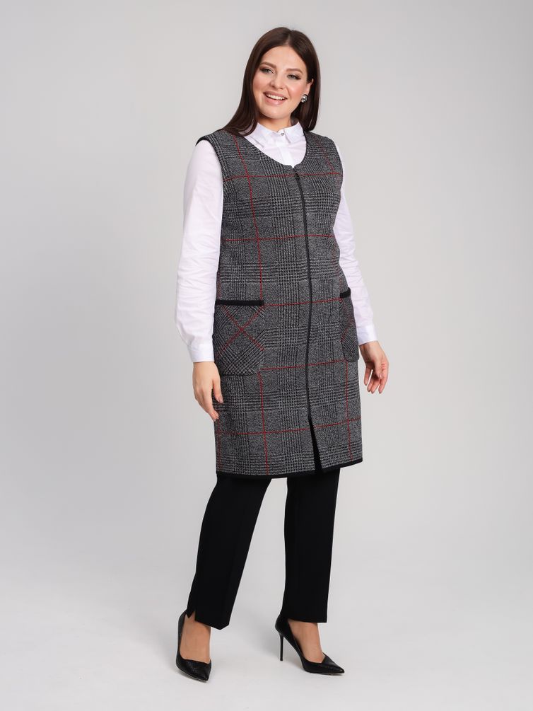 Джемперы, кардиганы, жакеты BONADI арт. 1926 серый