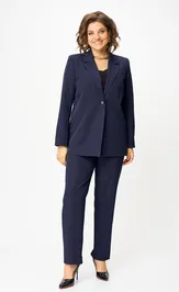 Suit Vilena-fashion 1097 sinij