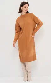 Sukienka Newvay 9242-92022 karamel