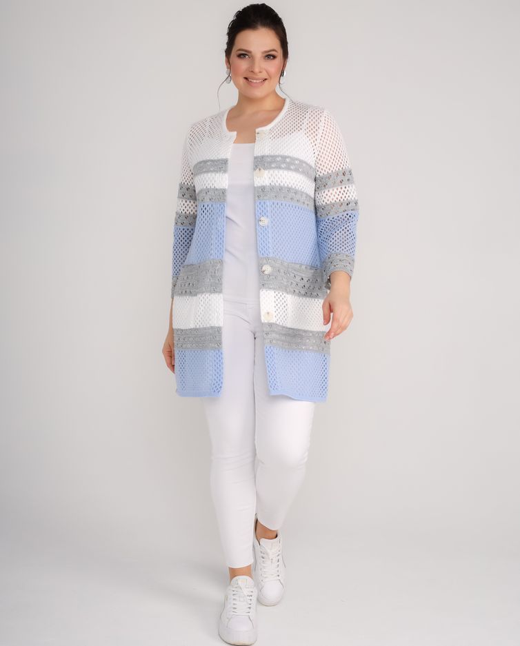 Кардиган BONADI арт. 1949 голубой