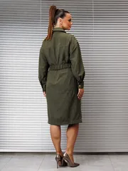 Платье Galean Style арт. 989 хаки