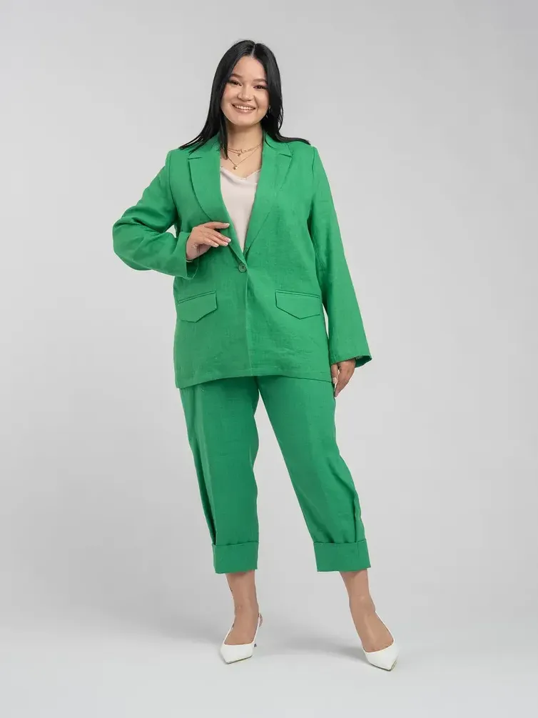 Żakiet FASHION CENTRE #L-3957/Zelenyj