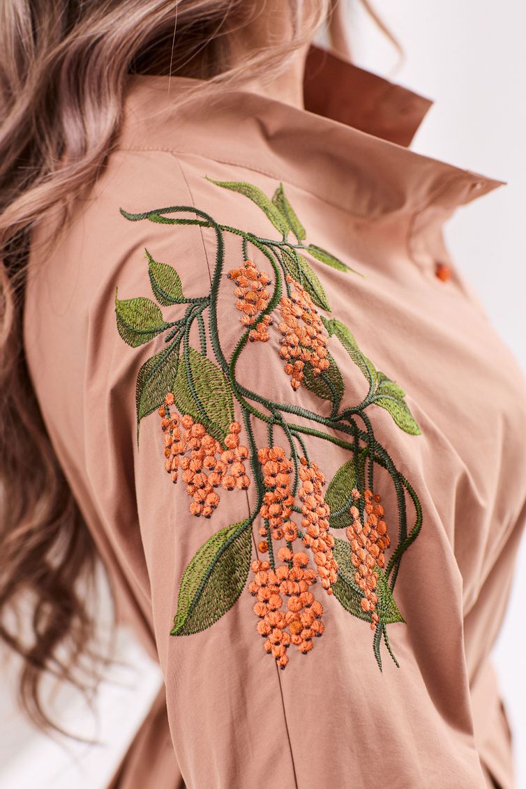 Платье Golden Valley арт. 44355 темно-бежевый