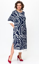 Платье Karina Delux М-1245 синий