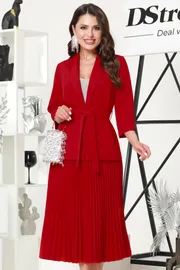 Garnitury damskie DS Trend #K-0502 (Modnye predpochteniya, red)