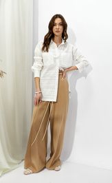 Блузка Люше 4361 молоко