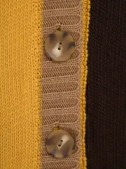 Sweter Newvay #9242-91040 gorkij shokolad/shalfej/karamelnyj kofe
