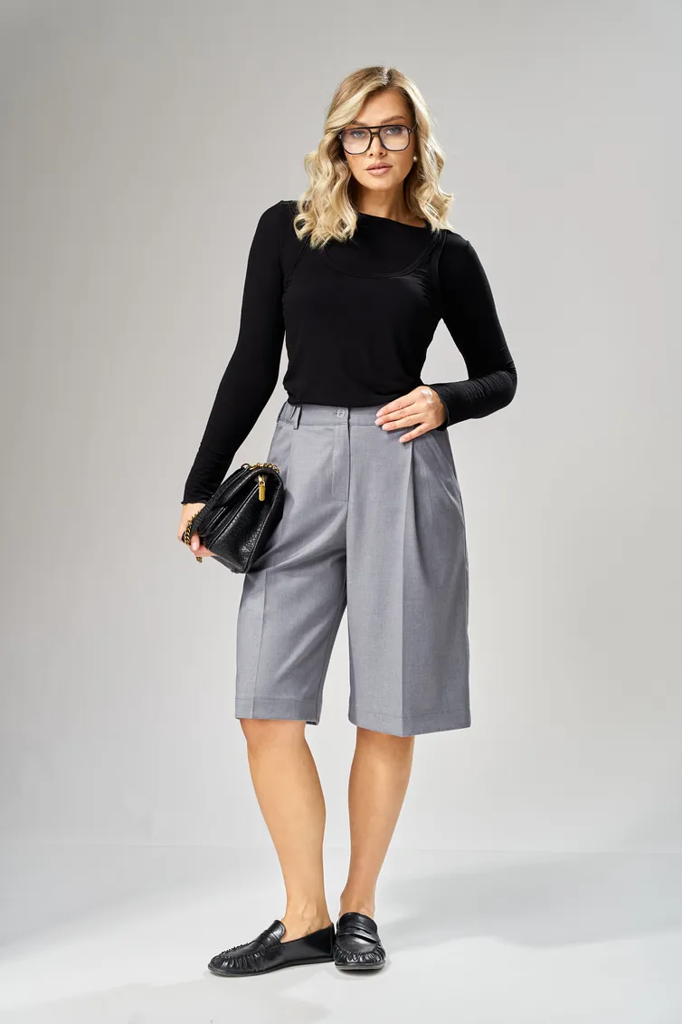 Trousers Ava fashion #M-241 seryj