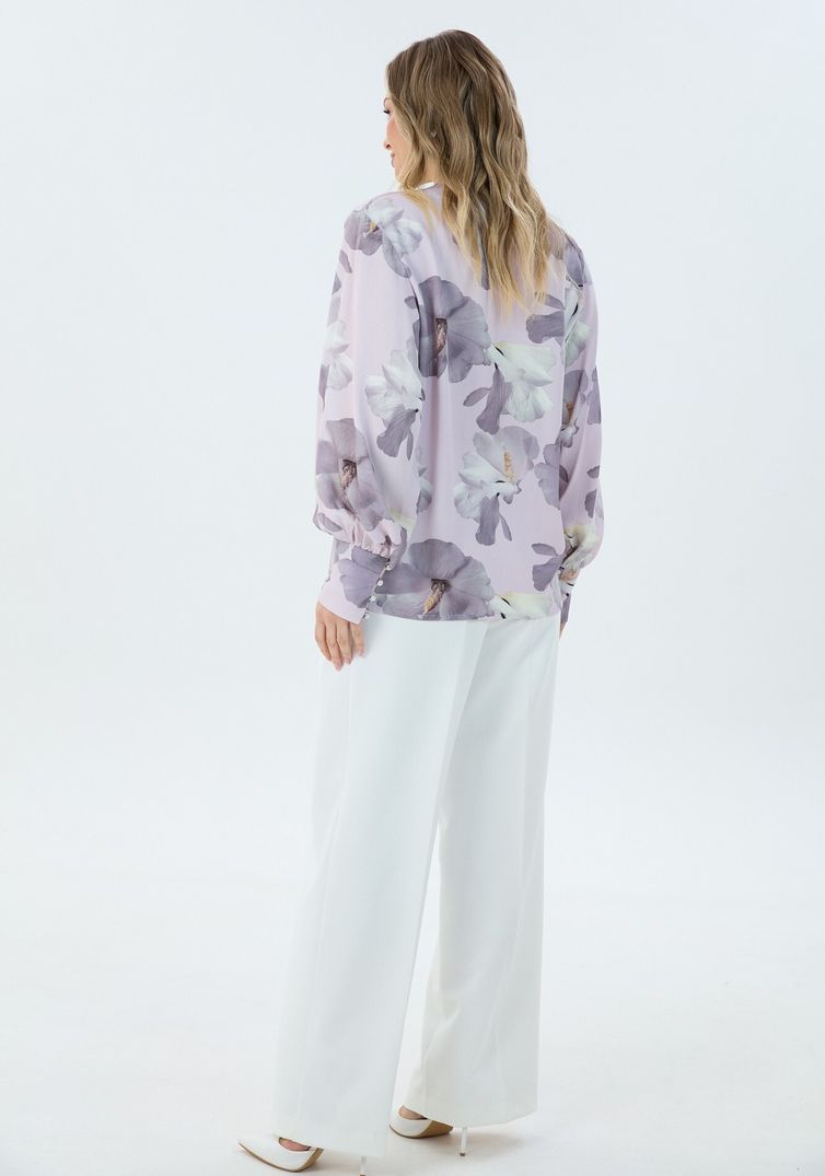 Bluzka LM project #M 0148 sirenevyj