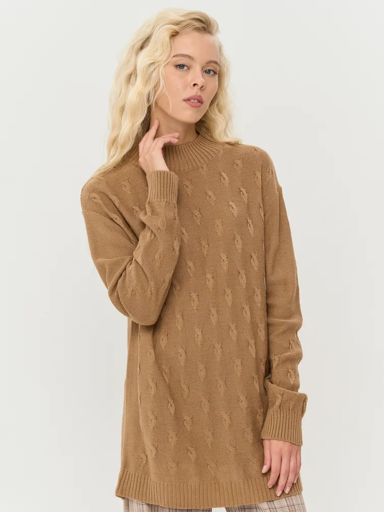 Джемпер Newvay арт. 9242-94063 карамельный кофе