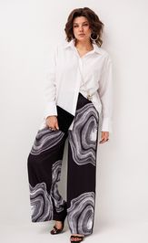 Trousers Anelli Laurel 1514.2 mramornye bryuki