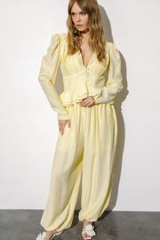 Брюки Pirs арт. 6721 желтый