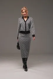 Garnitur Galean Style #903.1 chern-bel pavlin