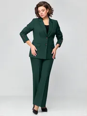 Suit Michelle Style #1177 temno zelenyj