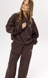 Activewear Pirs 6530 korichnevyj s logo