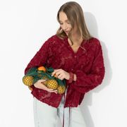 Blouse CHARUTTI #Gromche slov (bordo)