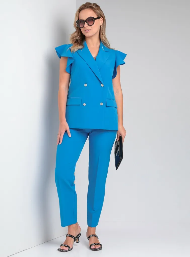 Garnitur Vilena-fashion #866 goluboj