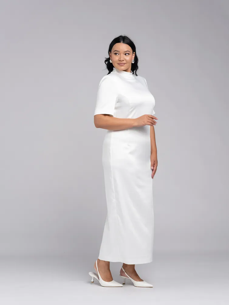 Платье FASHION CENTRE арт. П-4155/Белый