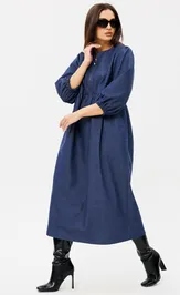 Dress Ma Cherie 4092 temno-sinij