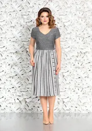 Платье Mira Fashion арт. 4404-2 сер