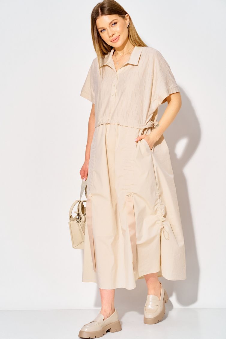 Платье LAIKONY арт. L-254 бежевый