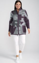 Кардиган BONADI 1982 баклажан